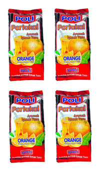 Poli Portakal Aromalı İçecek Tozları 4x300 gr