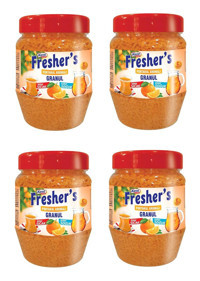 Kent Boringer Fresher's Portakal Aromalı İçecek Tozları 4x300 gr