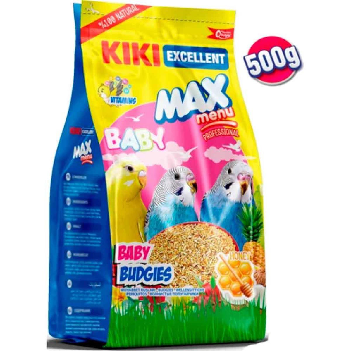 Kiki Excellent Kabuklu Karışık Vitaminli Yavru Kuş Yemi 500 gr