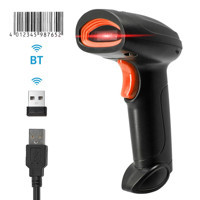 Generic U11 USB Bluetooth 1D Okuyuculu Lazer Sabit Barkod Okuyucu
