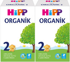 Hipp Organik Probiyotikli 2 Numara Devam Sütü 2x600 gr