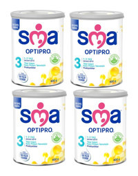 Sma Optipro Probiyotikli 3 Numara Devam Sütü 4x400 gr
