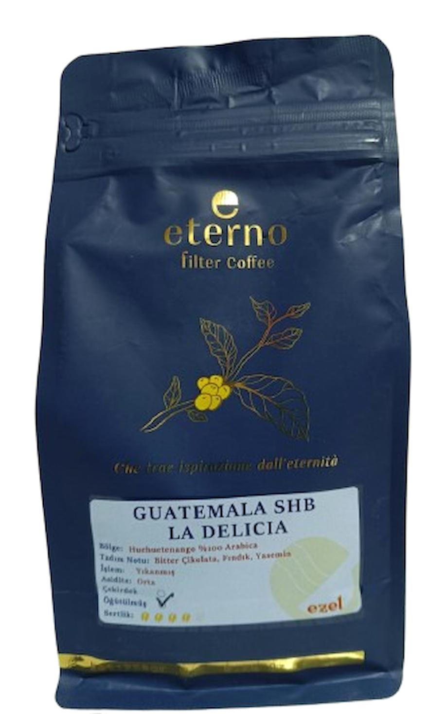 Eterno Sade Aromalı Guatemala Öğütülmüş Filtre Kahve 250 gr