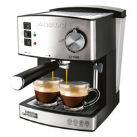 Newal COF3870 850 W Cam Tezgah Üstü Tam Otomatik Espresso Makinesi Gümüş
