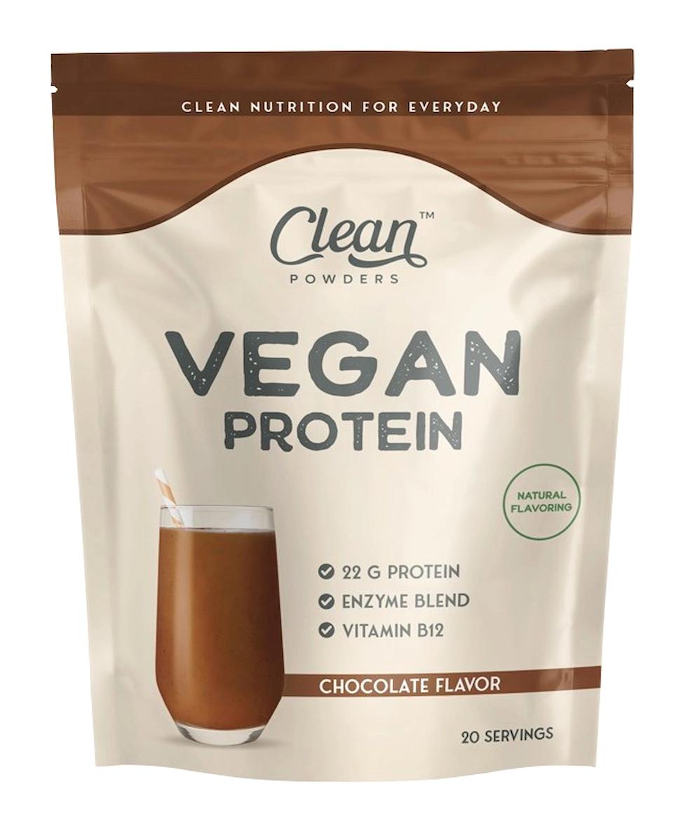 Clean Powders Çikolatalı Vegan Whey Protein Protein Tozu 600 gr