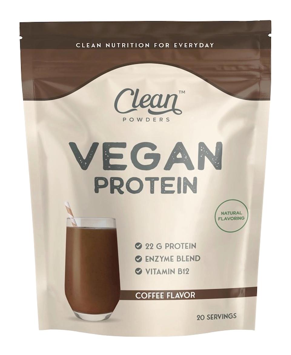 Clean Powders Kahveli Vegan Whey Protein Protein Tozu 600 gr