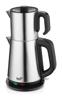Teba THC-800 Otomatik Kapanma 1500 W Çelik Inox Retro Çay Makinesi