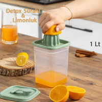 Porsima Yeşil Kapaklı Plastik Sürahi 1 lt