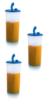 Tupperware TWH4 Kapaklı Plastik Sürahi 3x2 lt