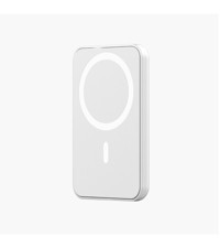 Linktech EP50 5000 mAh Hızlı Şarj Type C Çoklu Bağlantı Kablosuz Powerbank Beyaz