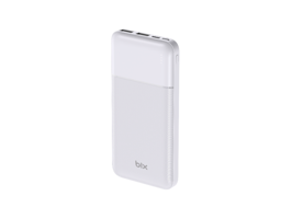 Bix Bxpb12 10000 mAh USB Çoklu Bağlantı Powerbank Beyaz
