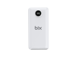 Bix PB201 20000 mAh Hızlı Şarj Dijital Göstergeli Type C Çoklu Bağlantı Powerbank Beyaz