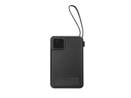 Slink M120 10000 mAh Hızlı Şarj Dijital Göstergeli USB Çoklu Bağlantı Powerbank Siyah