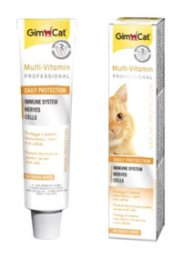 Gimcat Multivitamini Bağışıklık Güçlendirici Kedi Vitamini Macun 2x20 gr