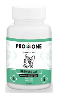 Pro One Multivitamini Bağışıklık Güçlendirici Kedi Vitamini Tablet 150 Adet