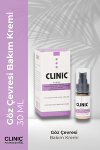 Clinic Pyroo Yaşlanma Karşıtı Tüm Ciltler İçin Göz Çevresi Krem Şişe 30 ml