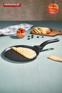 Kahramanlar Helegra Döküm 26 cm Krep Tava