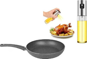 Mehtap İndüksiyon Döküm 30 cm Izgara Tava
