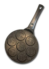 Şan Smile Döküm 26 cm Izgara Tava