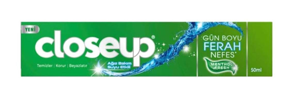 Closeup Mentol Diş Macunu 50 ml