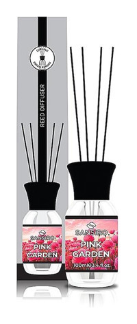 Sansiro Çubuklu Pembe Bahçe Oda Kokusu 100 ml