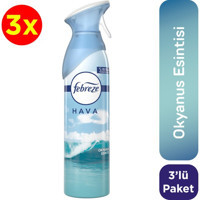 Febreze Okyanus Esintisi Oda Kokusu 3x185 ml