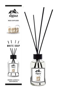 Ilgaz Collection Series Çubuklu Beyaz Sabun Oda Kokusu 110 ml