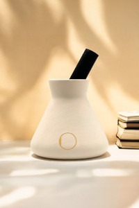 Ojijo London Bej Renk Seramik Pot Çubuklu Çiçek Bahçesi Oda Kokusu 200 ml