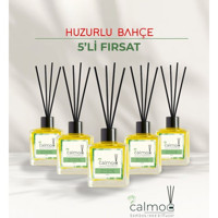 Calmo Çubuklu Huzurlu Bahçe Oda Kokusu 5x110 ml