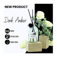 PellDio Home Çubuklu Amber Çiçeği Oda Kokusu - Kokulu Çubuk 100 ml