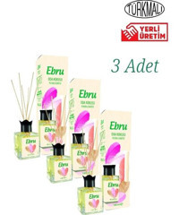 Ebru Çubuklu Pudra Oda Kokusu 3x100 ml