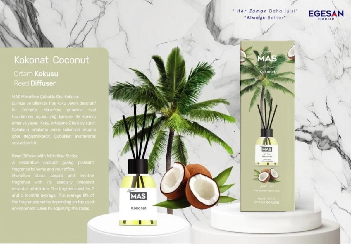 Mas Çubuklu Coconut Oda Kokusu 100 ml