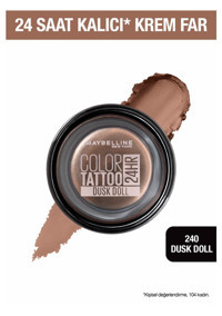 Maybelline New York 240 Dusk Doll Krem Mat Tekli Far Kahverengi