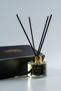 Samorna Yellowish Oda Kokusu Çubuklu Bergamot-Vanilya-Yılang-Ylang Oda Kokusu 120 ml