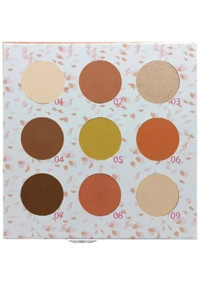 Cecile Velvet Jungle Krem Mat Far Paleti