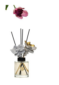 Missi Home Gold-Gri Çiçek Taşlı Çubuklu Çiçek Oda Kokusu 200 ml