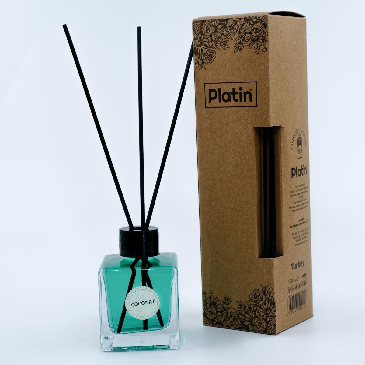 Platin Çubuklu Hindistan Cevizi Oda Kokusu 100 ml