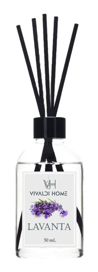 Vivaldi Home Çubuklu Lavanta Oda Kokusu 50 ml