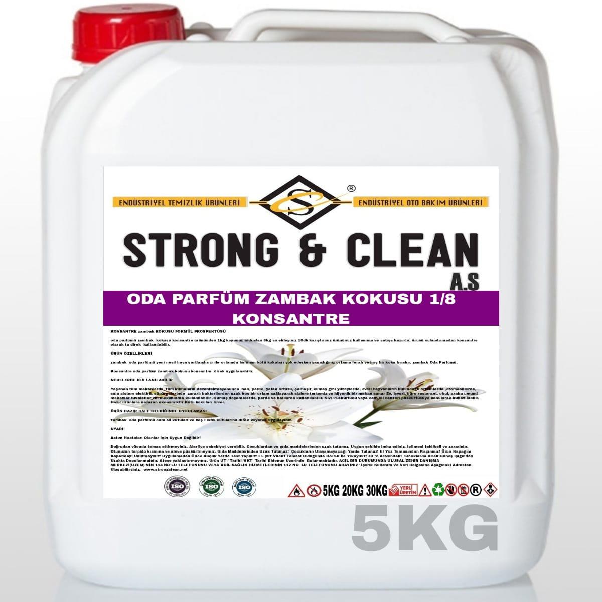 Strong & Clean Zambak Oda Kokusu 5 kg