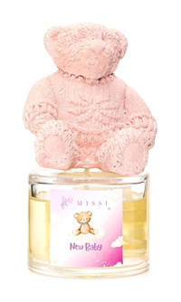 Missi Home Pembe Ayıcık Seramik taşlı Pudra Oda Kokusu 100 ml