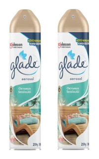 Glade Aerosol Okyanus Sessizliği Oda Kokusu 2x300 ml