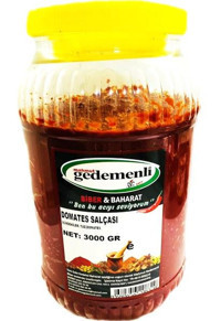 Mahmut Gedemenli Domates Salçası 3 kg