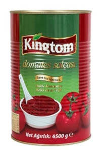 Kingtom Domates Salçası 4.5 kg