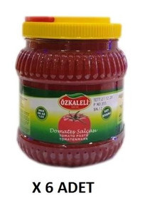 Özkaleli Katı Kıvamlı Domates Salçası 6x10.8 kg