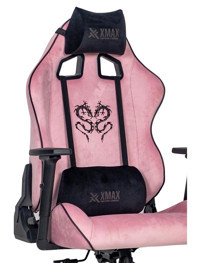 Xmax Rio Balerion Ortopedik Kumaş Oyuncu Koltuğu Pembe