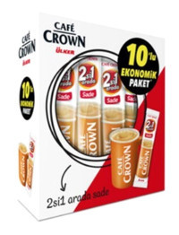 Ülker Cafe Crown 2'si 1 Arada Paket Granül Kahve 10x11 gr