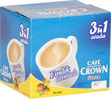 Ülker Cafe Crown 3'ü 1 Arada Paket Granül Kahve 40x18 gr