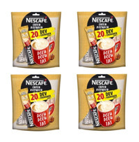 Nescafe 3'ü 1 Arada Sütlü Köpüklü Paket Granül Kahve 80x17.5 gr