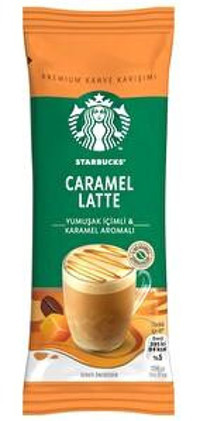 Starbucks Caramel Latte Paket Granül Kahve 23 gr