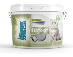 ZeniCat Marsilya Sabunu Kokulu Topaklanan İnce Taneli Bentonit Kedi Kumu 10 lt